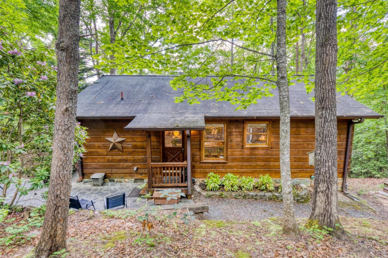 Secluded Sunrise Ridge-10 Min From Blue Ridge, King Beds, Hot Tub, 2 Porches, Fireplace Wood Burning, Mountain View, Cozy מראה חיצוני תמונה